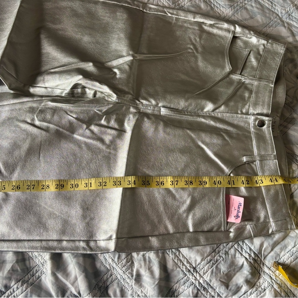 NWT Silver Straight Leg Women's pants Sz L - Picture 4 of 7